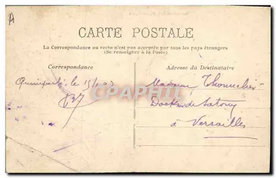 Mulher em traje bretão — O AMOR NA BRETAGNE — Coleção A. L. D. de Nantes — Verso