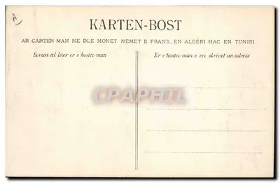 Joven muchacha de Kerfeuntun - Environs de Quimper — Colección Vellam, Quimper — Reverso