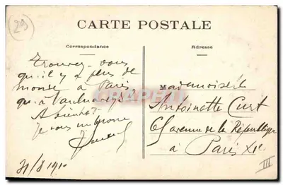 Landivisiau — Ubranie Léona — Rewers