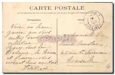 Paludier em grande tenue — 2085 — Fototipia Vasselliere — Verso