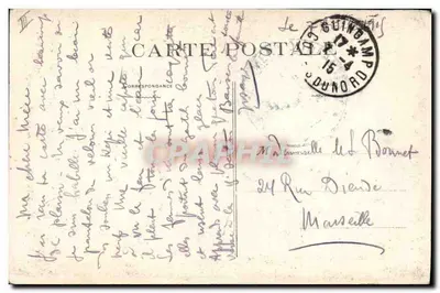 Bretagne — Czapka z Guingamp — Coll. E. Hamonie, St-B. — Rewers