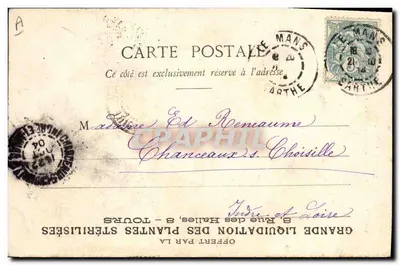 LEGÉ (Loire-Inférieure) — Trajes antigos - Barbas de Coifas caídas antes da missa de casamento — Coleção A. Thuret, Nantes — Verso
