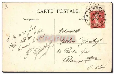 Dentellière van Espaly — 4185 — VD C — Achterkant
