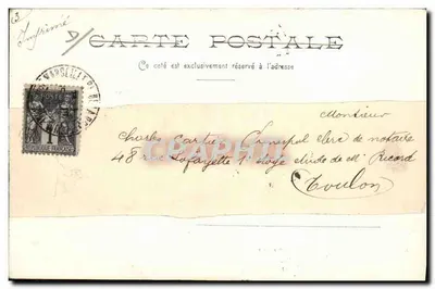 M. Edmond ROSTAND — Autor do Aiglon — L.H., Paris — Verso
