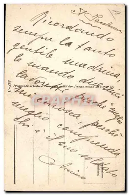 Młoda kobieta w stroju jeździeckim — wydawca Rev.Stampa Milano — nr 257-3 — Rewers