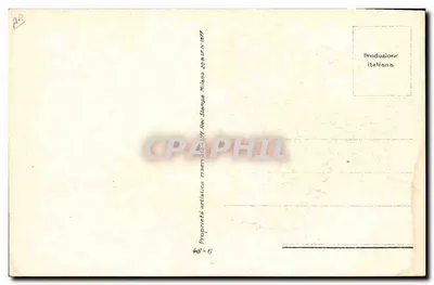 Giovane donna e cavallo — illustrazione — C. Mauro, serie 48-6 — Verso