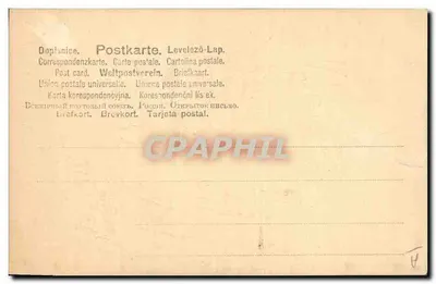 Anno 1904 — Carta di auguri — Editore non identificato — Verso