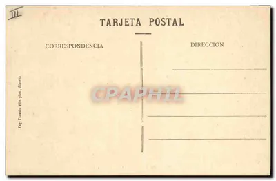 Corrida de Toros — Citando para picar — wydawca Feg. Facunit (Siarfita) — Rewers