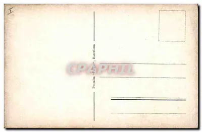 Un buen par de banderillas — espetáculo de touro — Postales 'Targui', n° 1290 — Verso