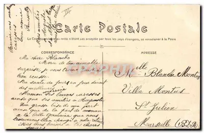 Marinha Francesa — « Suffren », Couraçado de Esquadra em Velocidade — Lithofotopie Cournois, n°281 — Verso