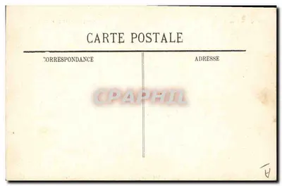 Buque francés "Suffren" — Marina Militar Francesa — Editorial Olive, Toulón, n°443 — Reverso