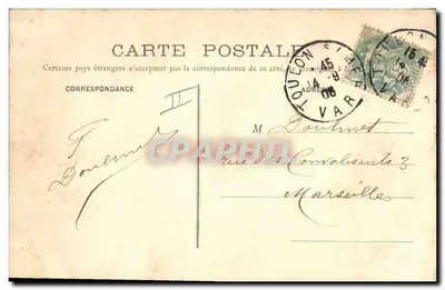 Toulon — Le Saint-Louis — Wydawnictwo Galeries Modernes, Toulon — Rewers