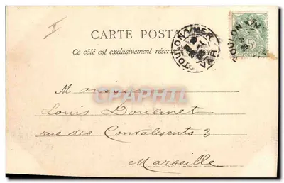 O Navio-Flagship Saint-Louis — F. Durennet — Verso