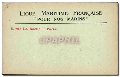 O « Suffren », encouraçado de esquadra, navio-almirante — Marinha de Guerra — Editor Lévy Fils & Cie, Paris, n°28 — Verso