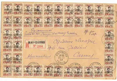 Lettre Pakhoi (Chine Francaise) 1929 Cover from Pakhoi China 1929