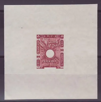 Küste der Somaliländischen Stamp Tax Trial