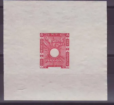Küste der Somaliländischen Versuchsstempel Steuer