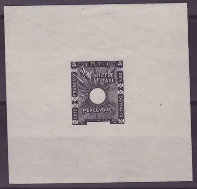 Küste der Somaliländischen Stamp Tax Trial
