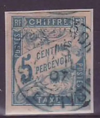 Selos de Taxa das Colônias Gerais 5c Costa do Marfim Agouagon ? 1907
