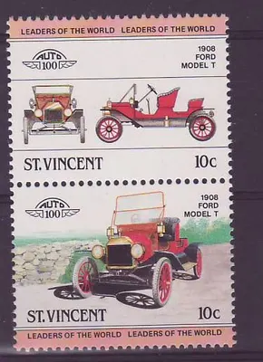 St Vincent 10c Automóvel 1908 Ford Model T ** Luxo