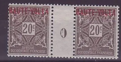Haute-Volta Carimbo Taxa Milésimo 20c **
