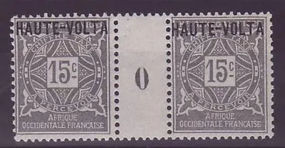 Haute-Volta Selo Taxa Milésimo 15c **