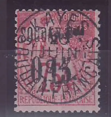 Soudan n°1 carimbado JUNHO 1894 KAYES Excelente estado (Tiragem 1000)