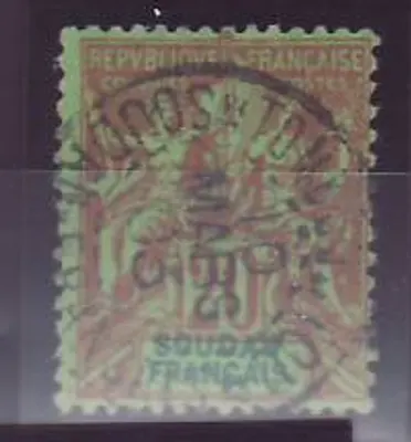 Sudão n°9 20c Obliterado Tombouctou Março 1903