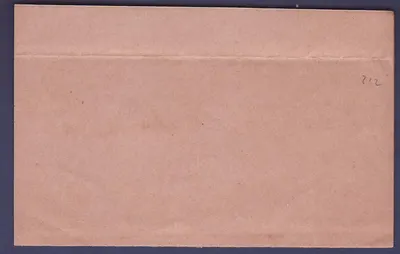 Postal Stationary Wrapper Dominica 1/2p Mint — Back