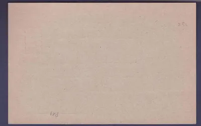 Guiné Postal Inteiro Gue de Kitim 15c Novo — Verso