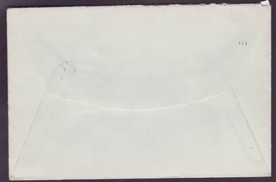 St Lucia Lucie Solo 4d Wert mit Castries 17 AP 37 Stempel zu Okney Schottland — Rückseite