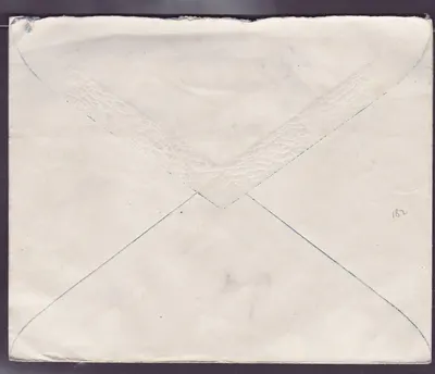 Gambia Elefante valores incl. 1s valor a Manchester, Inglaterra, Sello Bathurst 1945 — Reverso