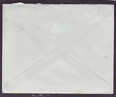 Gambie Carta postal da Gâmbia Solo 1s carimbo para Burton on Trent, Inglaterra datada de 1948 — Verso