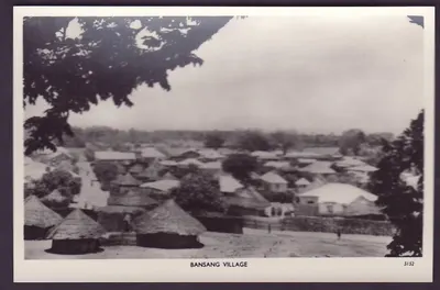 Bilhete postal moderno Gâmbia Gâmbia Vila Bansang