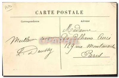 Um Grupo de Dentellieres Auvergnates — 885 — Editor não visível — Verso