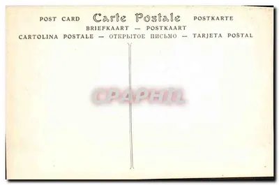 Końcówka i strojek z Dolnej Normandii — Szkoła wyrobu krochu w Argentan — E. Roussel, wyd., Argentan — Rewers