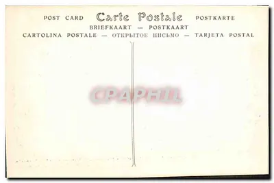 Point d'Alençon — Szkoła wyrobu krochmalan w Argentan — Czapka i stroj z Dolnej Normandii — E. Roussel, wyd., Argentan — Rewers