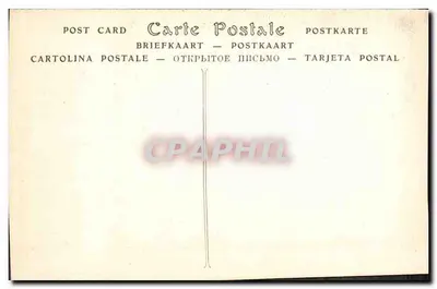 Kaptur i stroj Basse Normandie — Punkt Alençon (Szkoła wyrobu krochu w Argentan) — E. Roussel, wyd. Argentan — Rewers