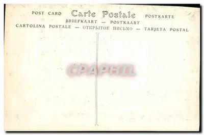 Point Colbert i d'Alençon (Szkoła wyrobu wyrobu krochmalnego z Argentan) — Czapka i stroj z Dolnej Normandii — E. Roussel, wyd., Argentan — Rewers