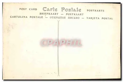Prawdziwe wyroby — Punkt Colbert (Szkoła wyrobu wydrapania w Argentan) — Czapka i stroj z okolic Caen — E. Roussell, wyd., Argentan — Rewers