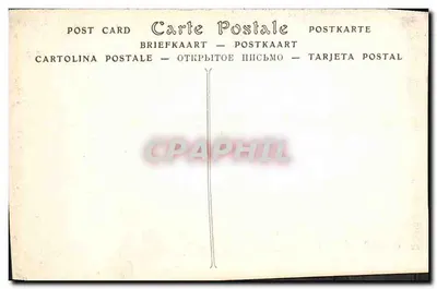 Kaptur i stroj Basse Normandie — stare wyroby — E. Roussel, wydawca, Argentan — Rewers