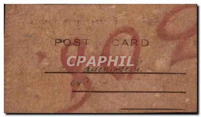 Four Leaf Clover — Dearest, I've searched the whole world over, and at last found thee, a FOUR LEAF CLOVER — Copyrighted 1907 — Back