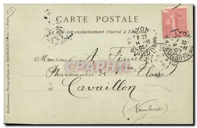 Claudine an der Schule — Theater der Bouffes-Parisiens — Imp. Phot. Neurdein Frères, Paris — Rückseite