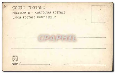 Carlo Marx — portrait en buste — éditeur N.R.M. n° 2113 — Reverso