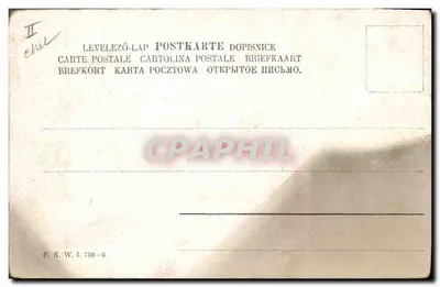 Głowa uźdrowionego konia — rysunek w technice akwareli — B. K. W. I. 759-6 — Rewers