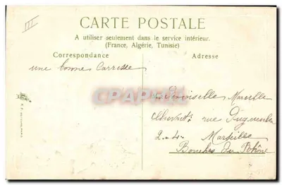 Lilas in vaso — 1905 — K. F. GOURDIN, PARIS — Verso