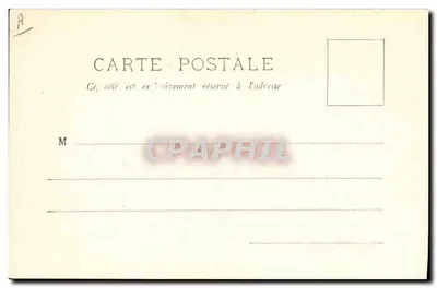 O "Saint-Louis", Cuirassado Almirante, esquadra da Méditerâneo — A. Bougault, n° 598 — Verso