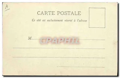 L'Aviso 'Sire-Baree' aan de Kade van Saint-Malo — Fotografie van René Grandjean, uitgegeven door A. Bergaret et Cie, Nancy — Achterkant