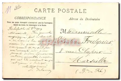 La Salve — Aviso torpedero — A. Bougault n°460 — Reverso
