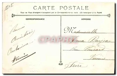 Cacciatorpediniere Suffren — Tolone — Fototipia Marius Bar, n°268 — Verso